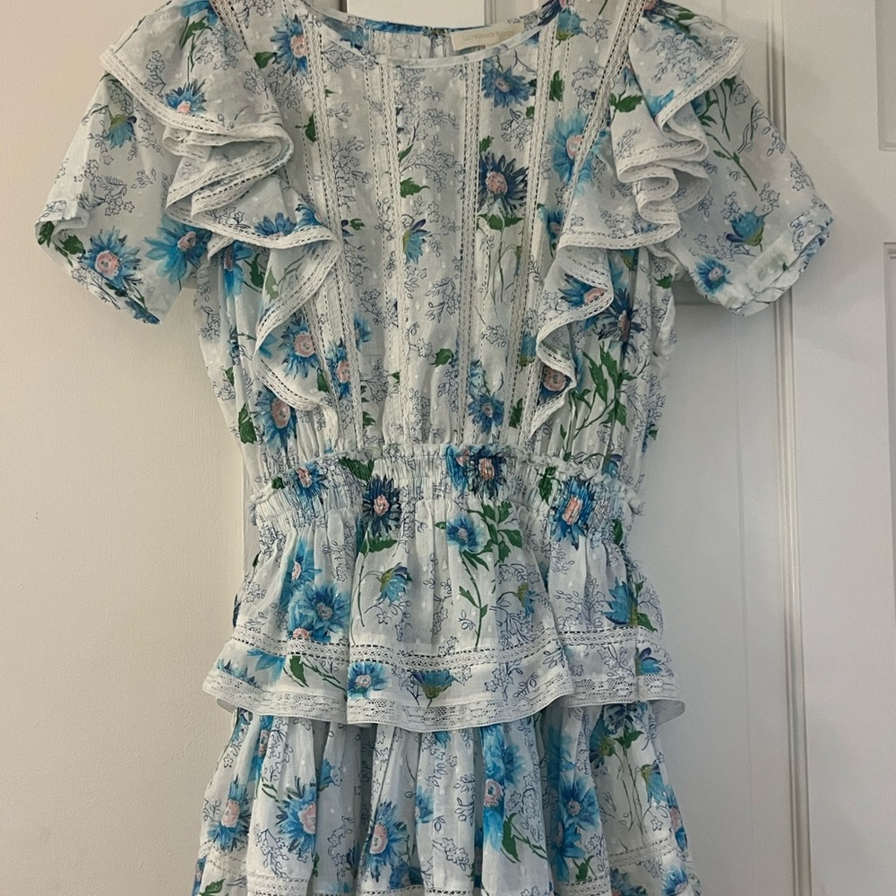 LoveShackFancy Cotton Mini Dress